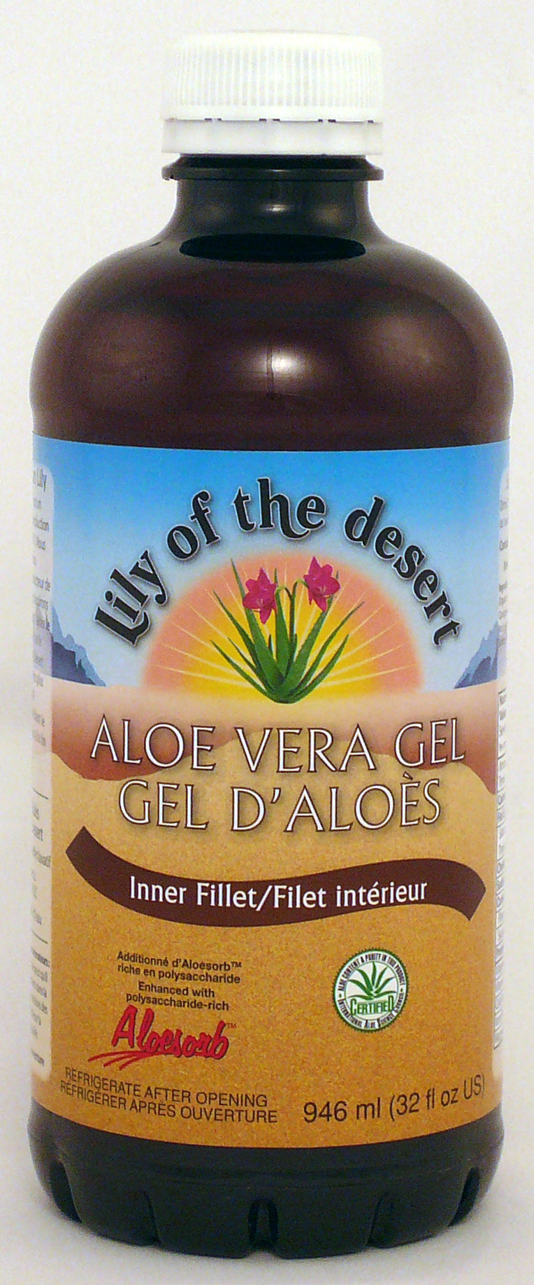 Lily of the Desert Aloe Vera Gel Inner Fillet (946ml) - Lifestyle Markets