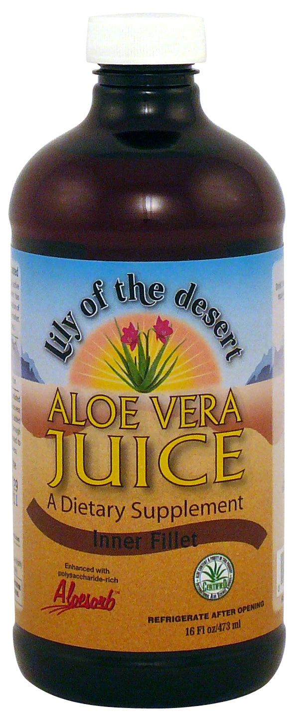 Lily of the Desert Aloe Vera Juice Inner Fillet (473ml) - Lifestyle Markets
