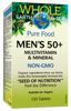 Whole Earth & Sea Men's 50+ Multivitamin & Mineral (120 Tablets) - Lifestyle Markets
