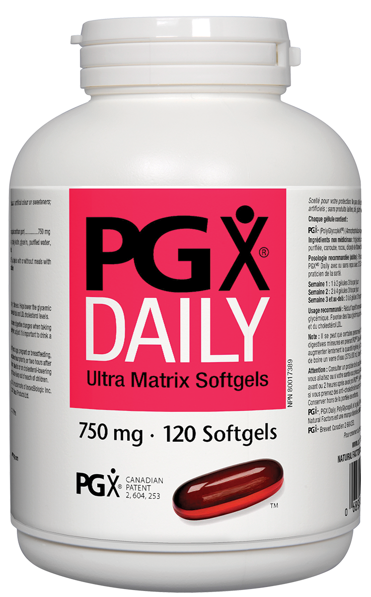 Natural Factors PGX Daily Ultra Matrix (120 SoftGels) - Lifestyle Markets