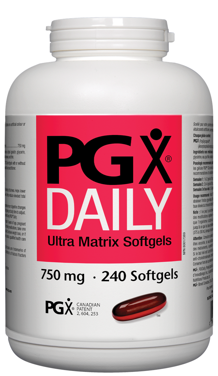Natural Factors PGX Daily Ultra Matrix (240 SoftGels) - Lifestyle Markets