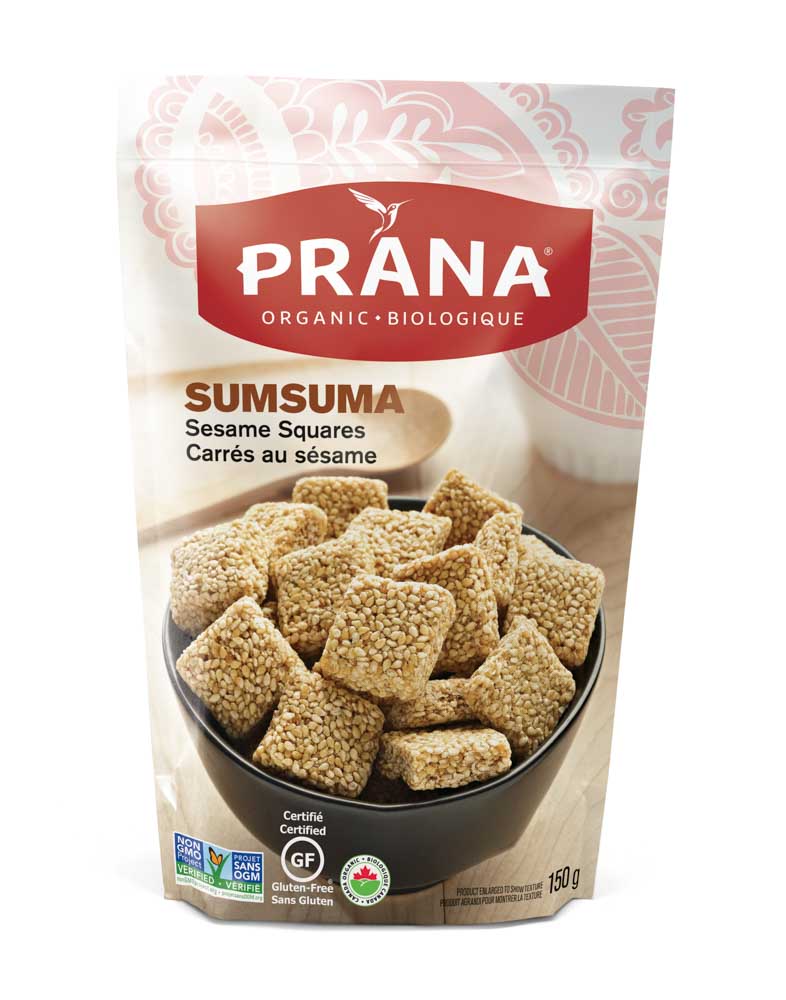 Prana Sumsuma Sesame Squares (150g) - Lifestyle Markets