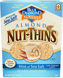 Blue Diamond Hint of Sea Salt Nut-Thins (120g) - Lifestyle Markets