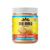 New World Organics Organic Peanut Butter (Unsalted) - Crunchy (500g) - Lifestyle Markets