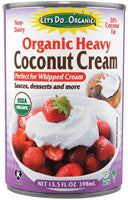 Let's Do Organic Organic Heavy Coconut Cream (398ml) - Lifestyle Markets