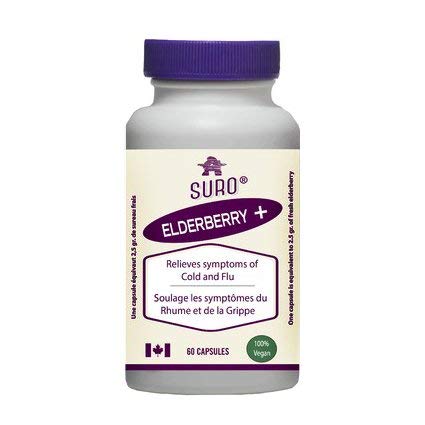 Suro Elderberry+ 500mg (60caps) - Lifestyle Markets