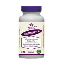 Suro Elderberry+ 500mg (60caps) - Lifestyle Markets