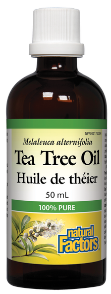 Natural Factors Tea Tree Oil (50ml) - Lifestyle Markets