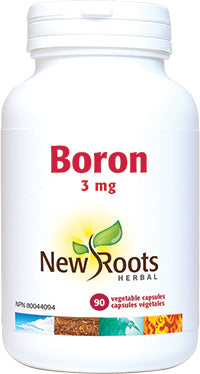 New Roots  Boron (3mg) (90 VCaps) - Lifestyle Markets