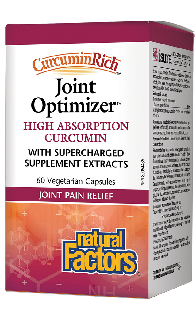 Natural Factors CurcuminRich Joint Optimizer (60 VCaps) - Lifestyle Markets