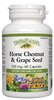 Natural Factors Horse Chestnut and Grape Seed (350mg) (60 Capsules) - Lifestyle Markets