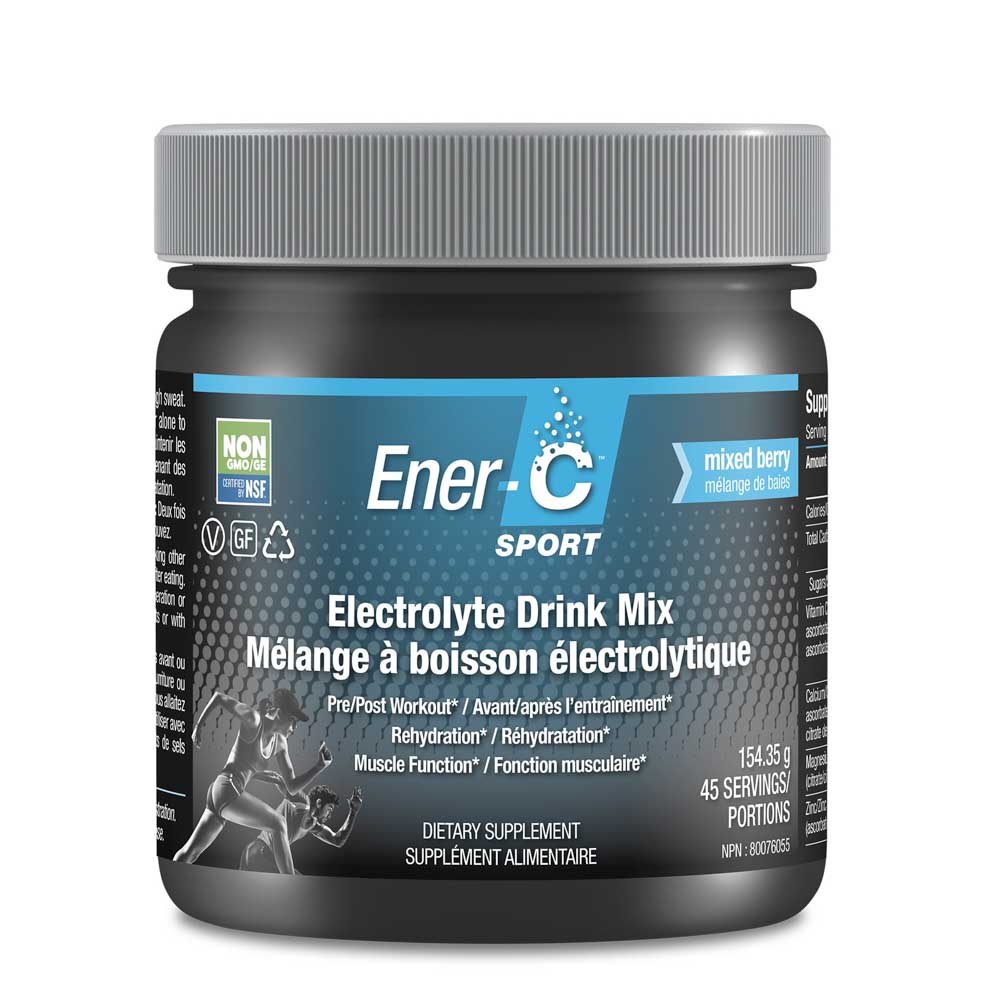 Ener-C Electrolyte Drink Mix - Mixed Berry Tub (154.35g) - Lifestyle Markets