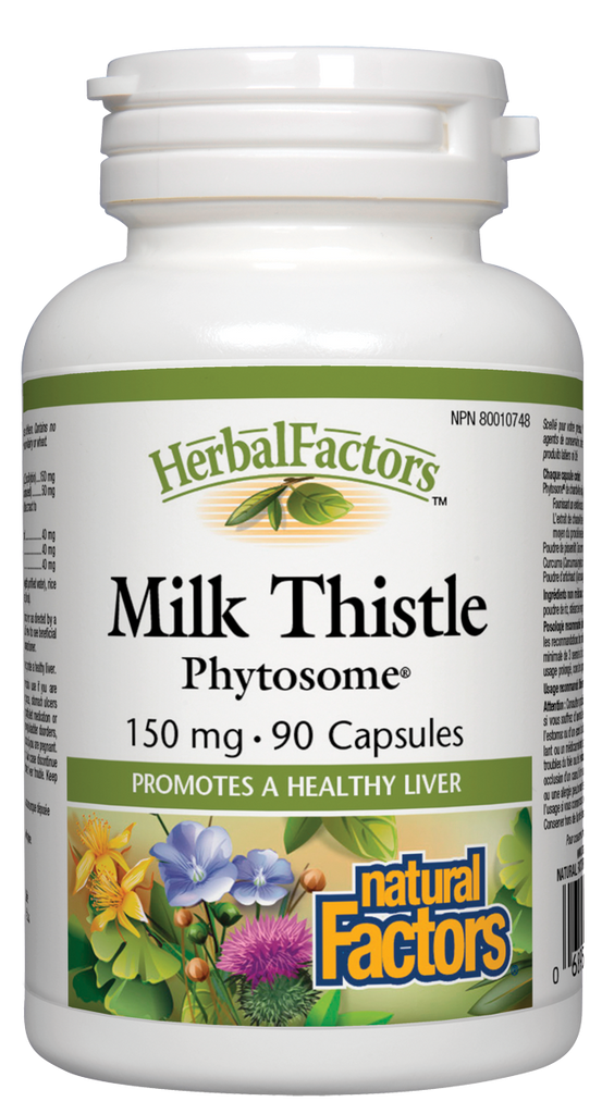 Natural Factors Milk Thistle Phytosome (150mg) (90 Capsules) - Lifestyle Markets