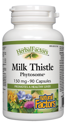 Natural Factors Milk Thistle Phytosome (150mg) (90 Capsules) - Lifestyle Markets
