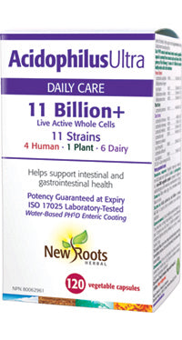 New Roots  Acidophilus Ultra (120 VCaps) - Lifestyle Markets