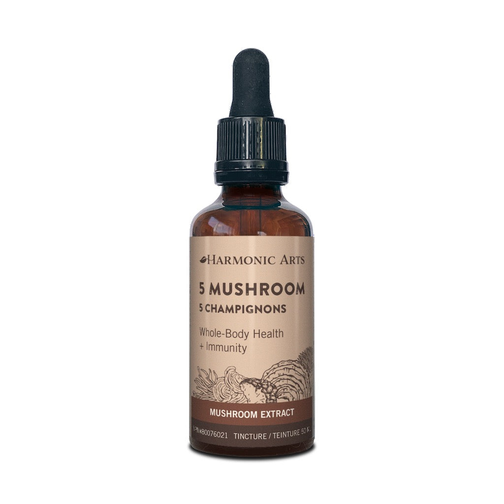Harmonic Arts 5 Mushroom Tincture (50ml) - Lifestyle Markets