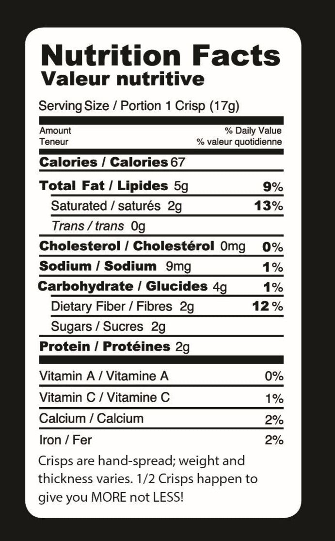 Okanagan Rawsome Apple Crisps Orange-Sesame (145g) - Lifestyle Markets