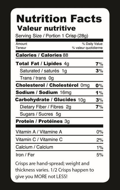 Okanagan Rawsome Apple Crisp Cran-Raisin (145g) - Lifestyle Markets