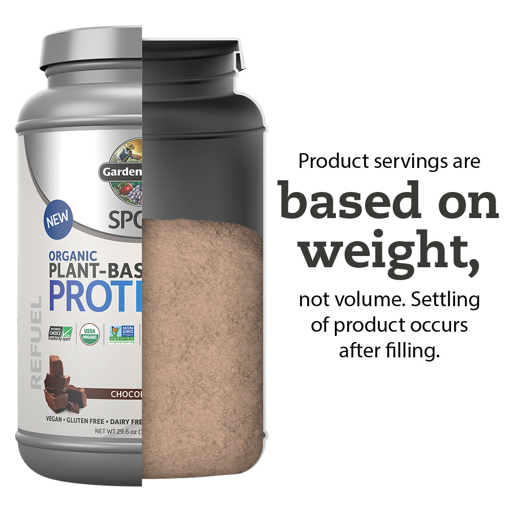 Garden of Life SPORT Organic Plant-Based Protein Powder - Chocolate (840g) - Lifestyle Markets