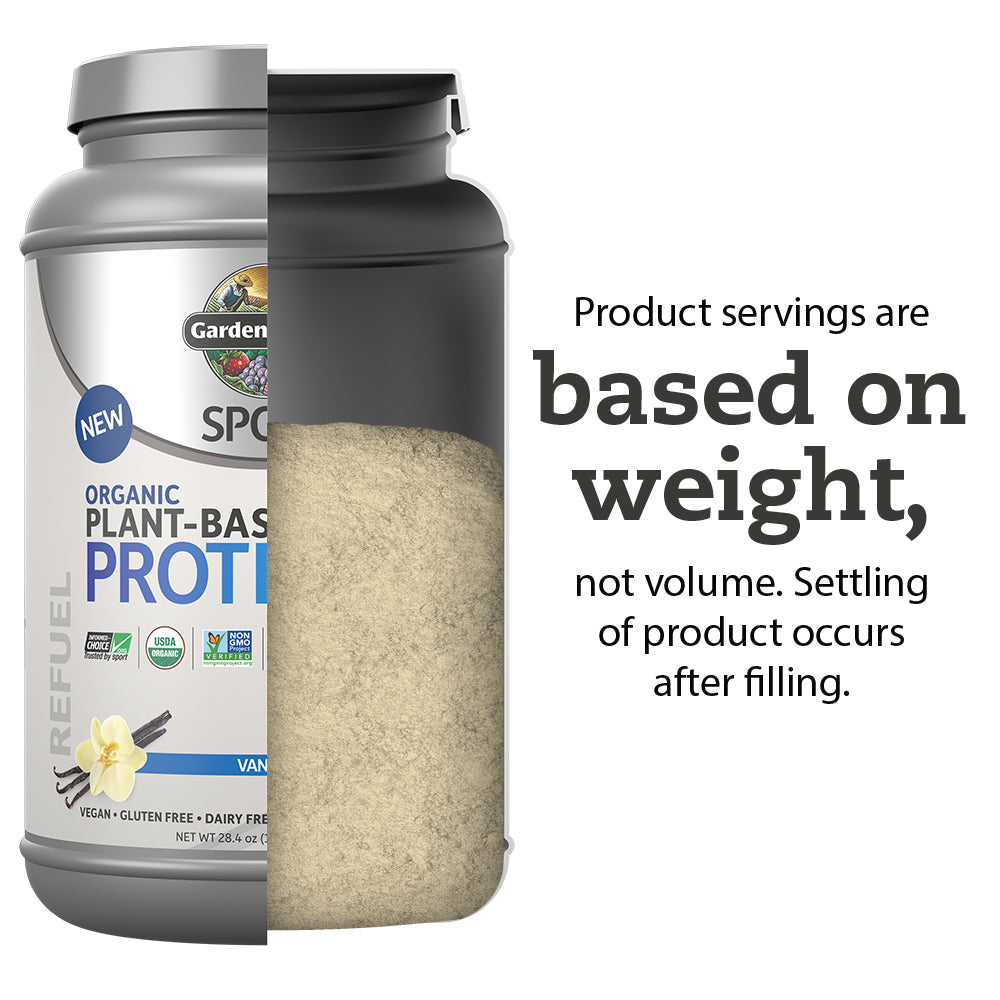 Garden of Life SPORT Organic Plant-Based Protein Powder - Vanilla (806g) - Lifestyle Markets