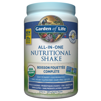 Garden of Life All-In-One Shake Vanilla (969g) - Lifestyle Markets