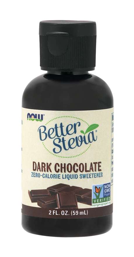 Now Better Stevia Dark Chocolate Liquid Sweetener (59ml) - Lifestyle Markets