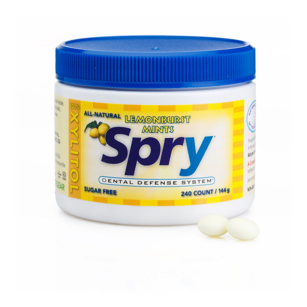 Spry Mints - Lemon Burst (240 Units) - Lifestyle Markets