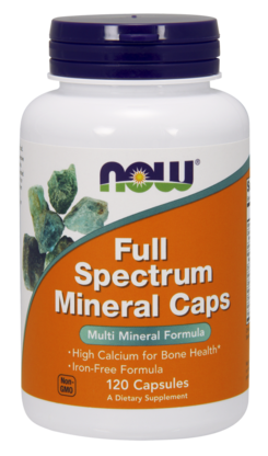 NOW Full Spectrum Minerals (120cap) - Lifestyle Markets