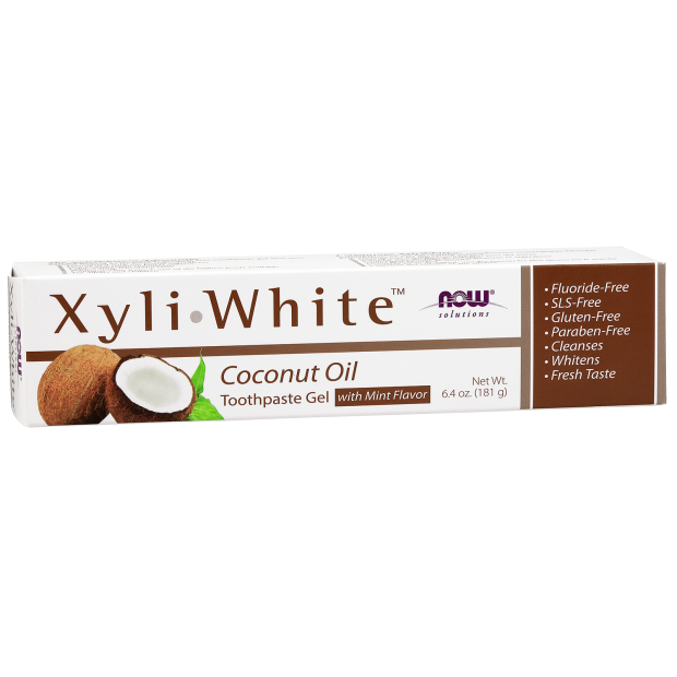 Now XyliWhite Coconut Oil Toothpaste Gel with Mint Flavour (181g) - Lifestyle Markets