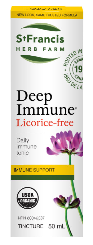 St Francis Deep Immune Licorice-free (50ml) - Lifestyle Markets