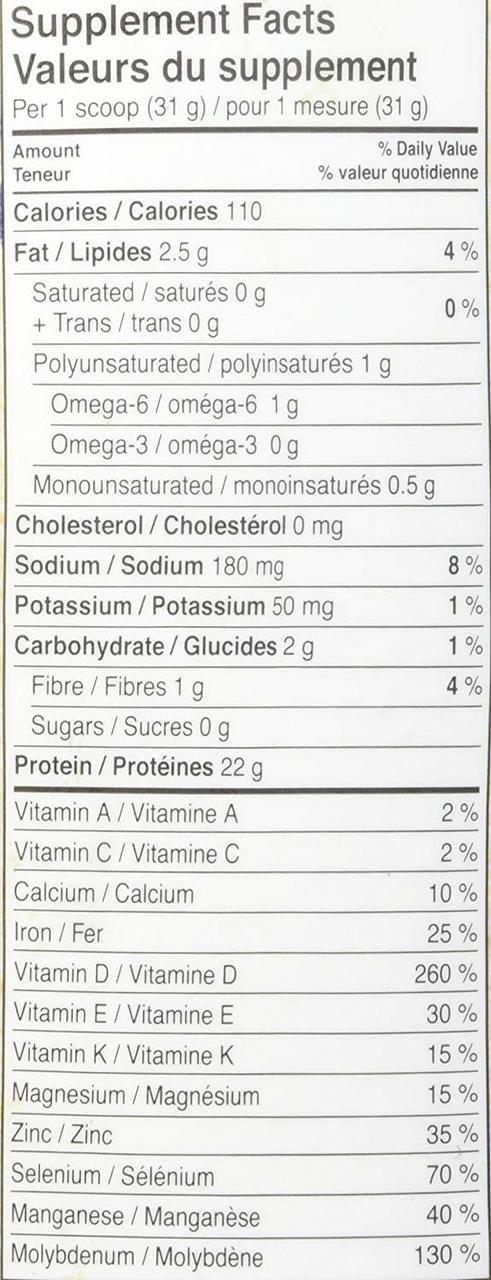 Garden of Life Raw Organic Protein - Vanilla (624g) - Lifestyle Markets