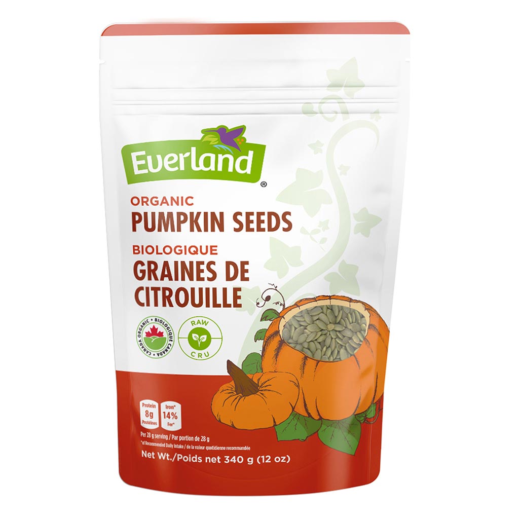 Everland Organic Pumpkin Seeds (340g) - Lifestyle Markets