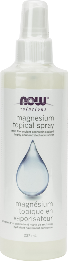 Now Magnesium Topical Spray (237ml) - Lifestyle Markets