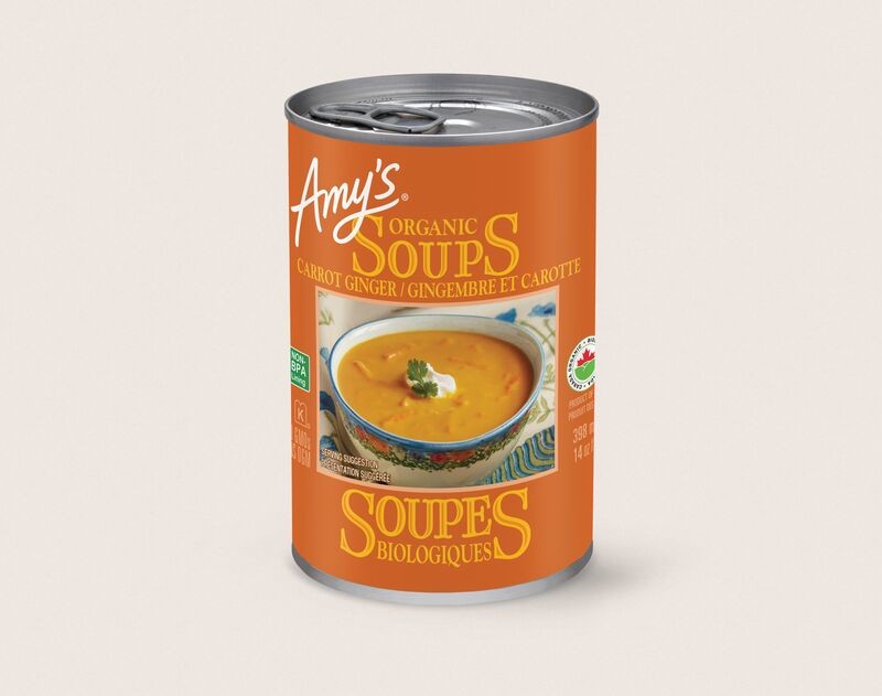 Amy's Kitchen Organic Soup - Carrot Ginger (398ml) - Lifestyle Markets