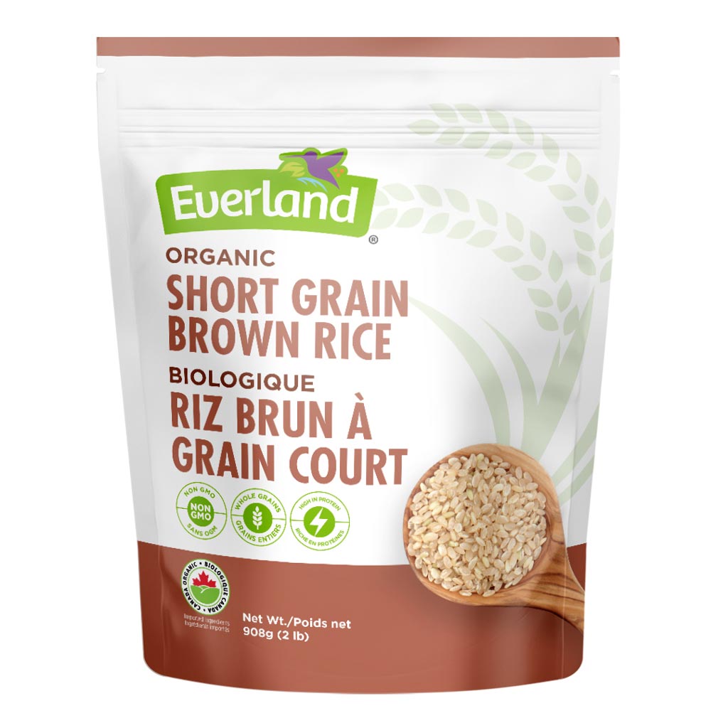 Everland Organic Short Grain Brown Rice (908g) - Lifestyle Markets