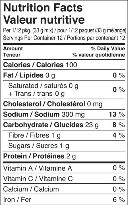 Namaste Foods No Sugar Added Muffin Mix (394g) - Lifestyle Markets