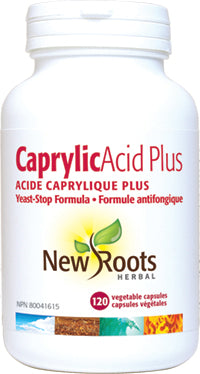 New Roots  Caprylic Acid Plus (120 VCaps) - Lifestyle Markets