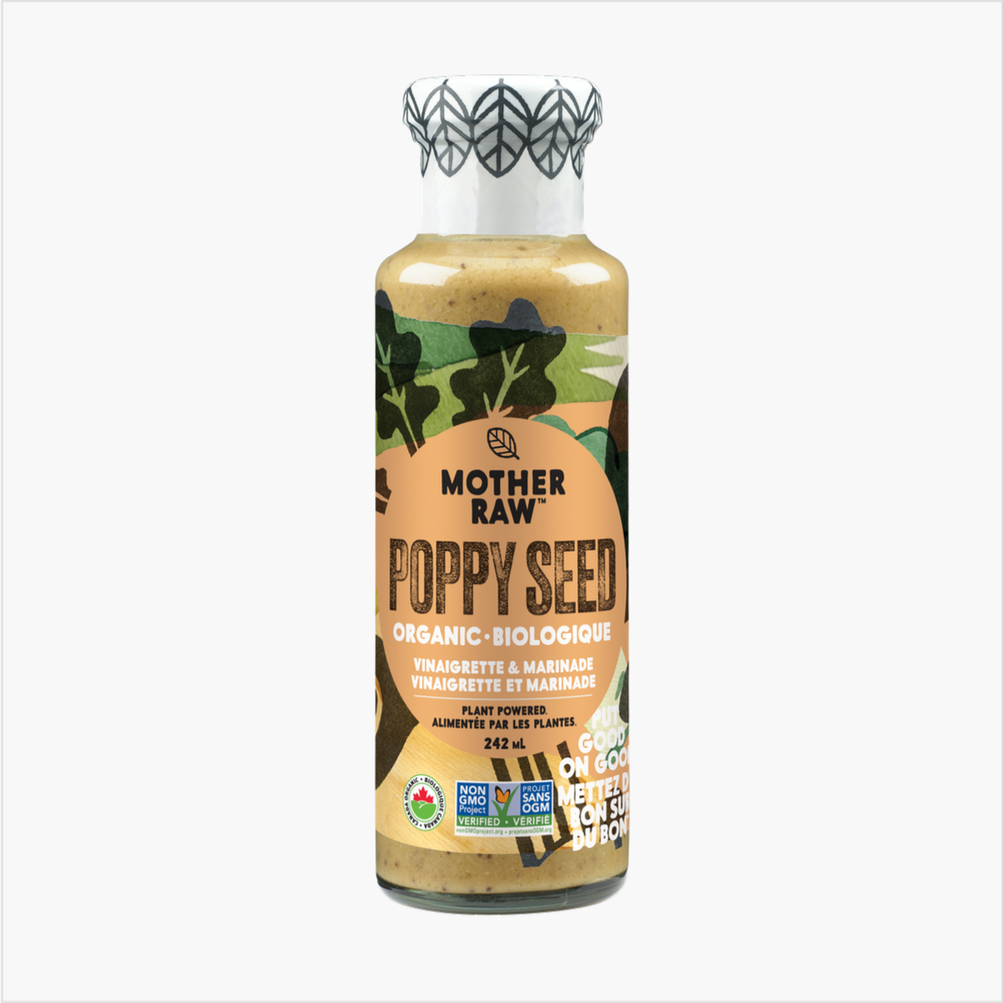 Mother Raw Dressing - Poppy Seed (242ml) - Lifestyle Markets