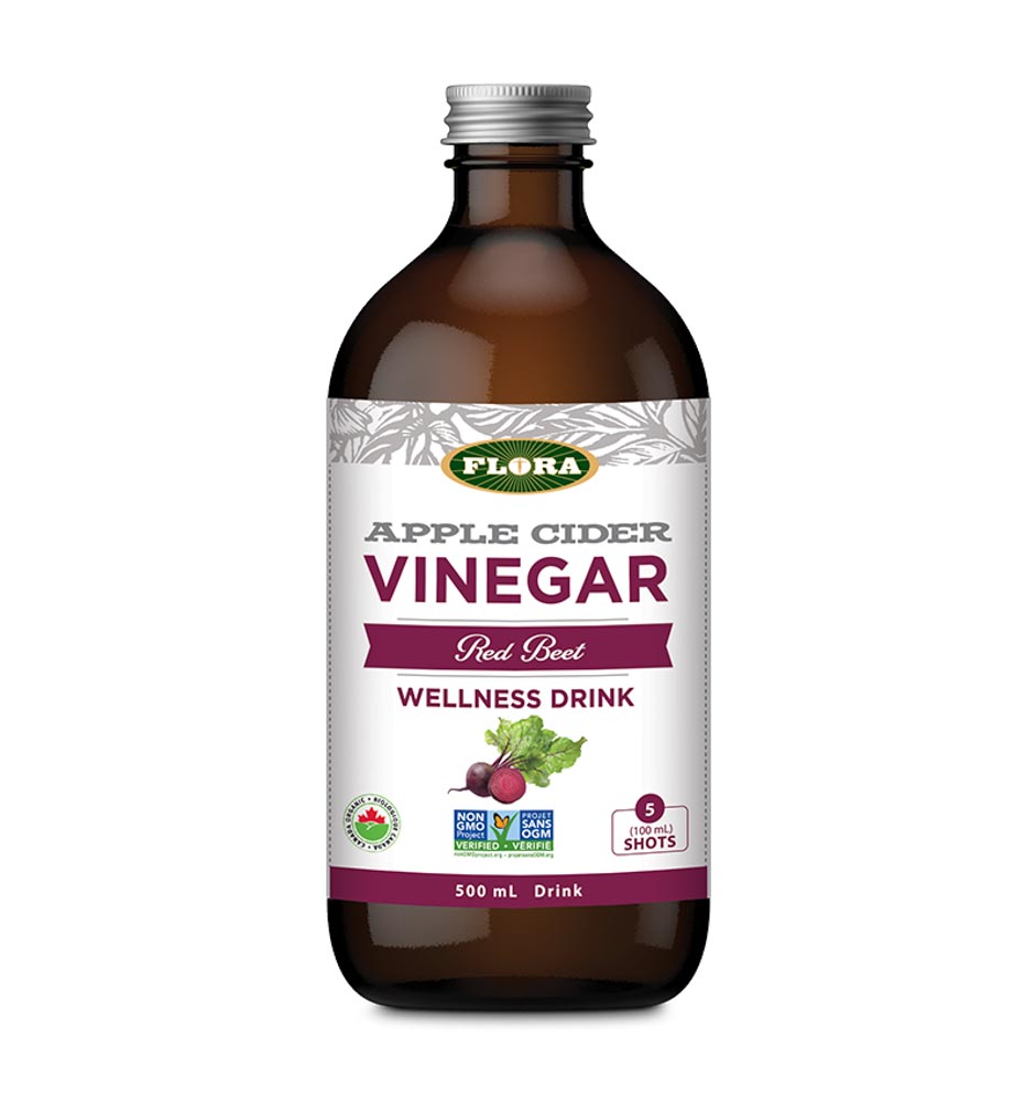 Flora Apple Cider Vinegar Shot - Red Beet (500ml) - Lifestyle Markets