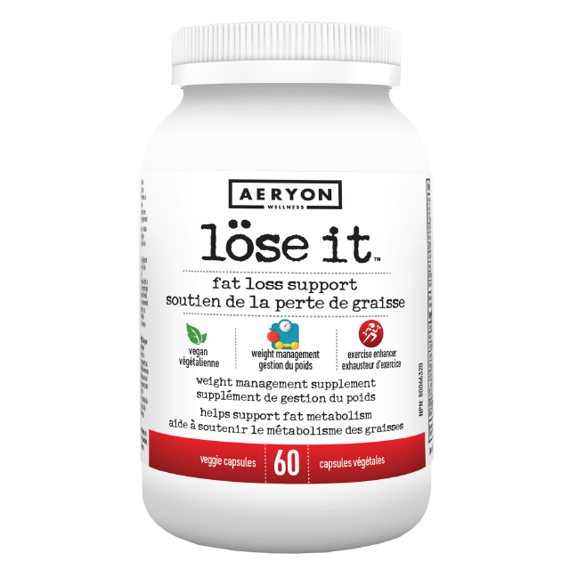 Aeryon Wellness Lose It Fat Loss Support (60 vcaps) - Lifestyle Markets