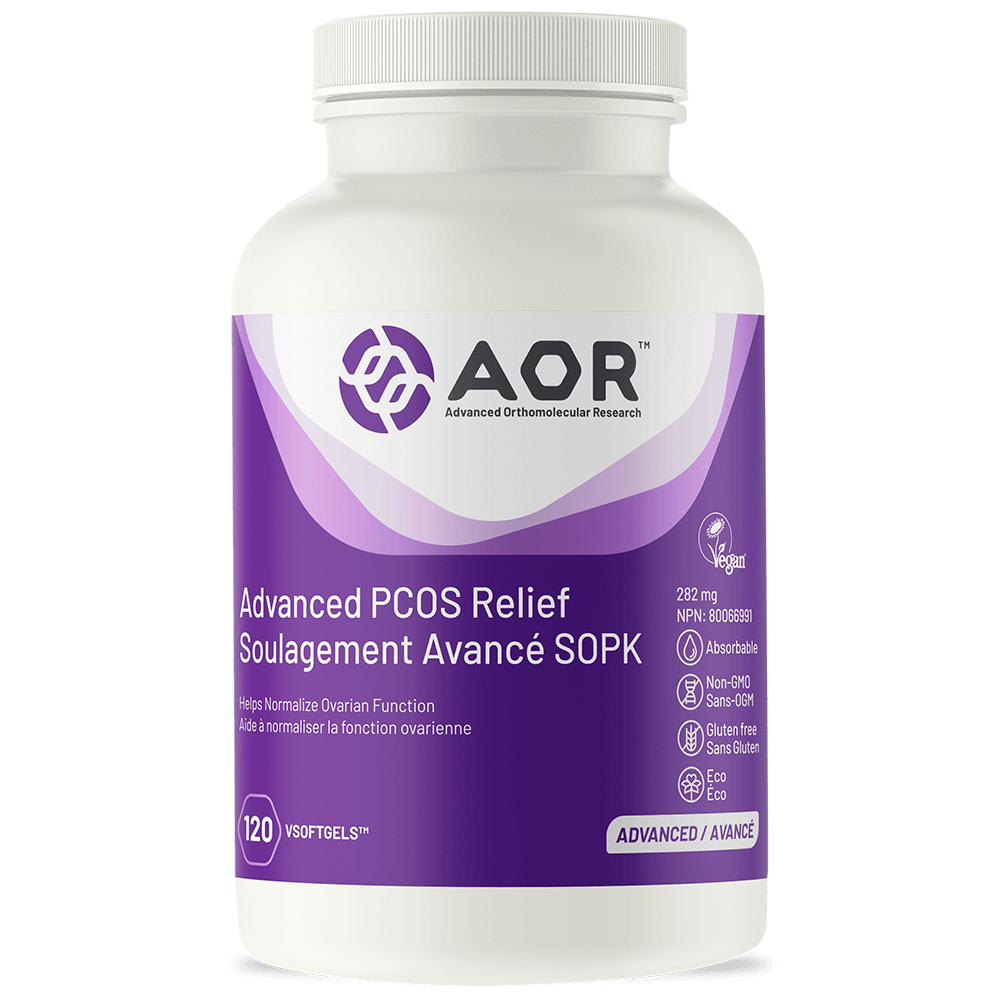 AOR Advanced PCOS Relief (120 caps) - Lifestyle Markets