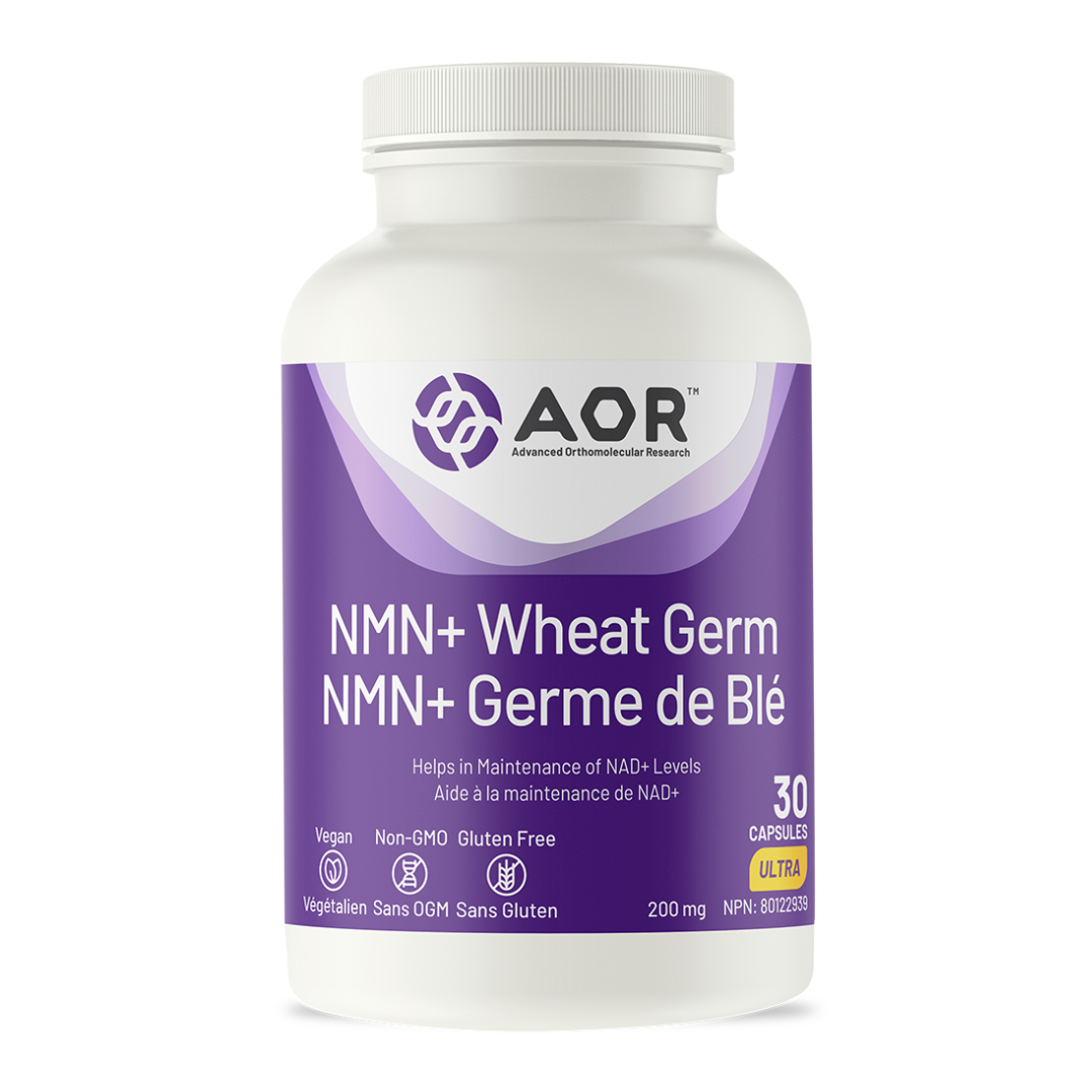 AOR NMN + Wheat Germ (30 VCaps) - Lifestyle Markets