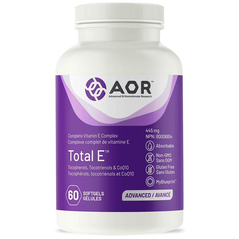 AOR Total E (445mg) (60 SoftGels) - Lifestyle Markets