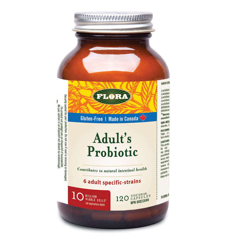Flora Adult Probiotic (120 VCaps) - Lifestyle Markets