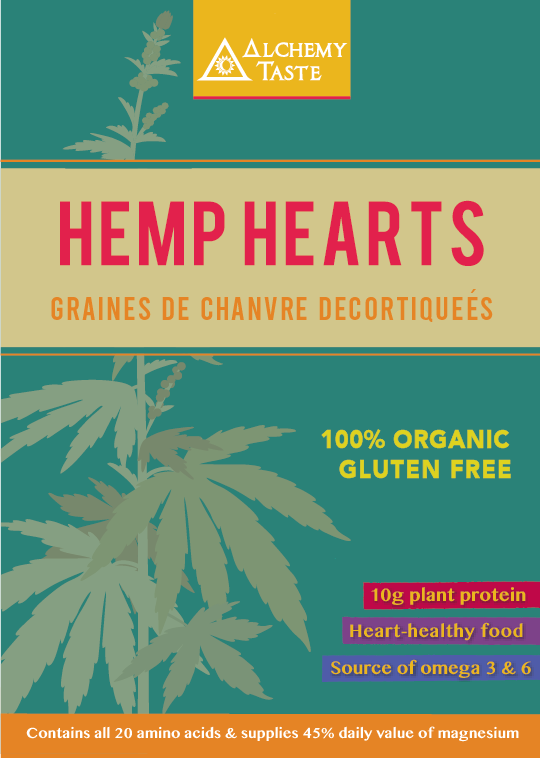 Alchemy Taste Organic Hemp Hearts (227g) - Lifestyle Markets