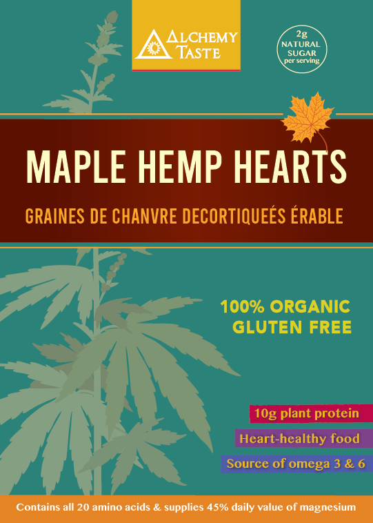 Alchemy Taste Organic Maple Hemp Hearts (227g) - Lifestyle Markets