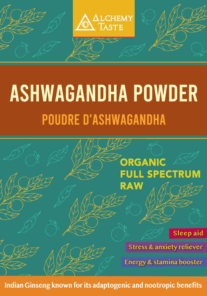 Alchemy Taste Ashwagandha Powder (454g) - Lifestyle Markets