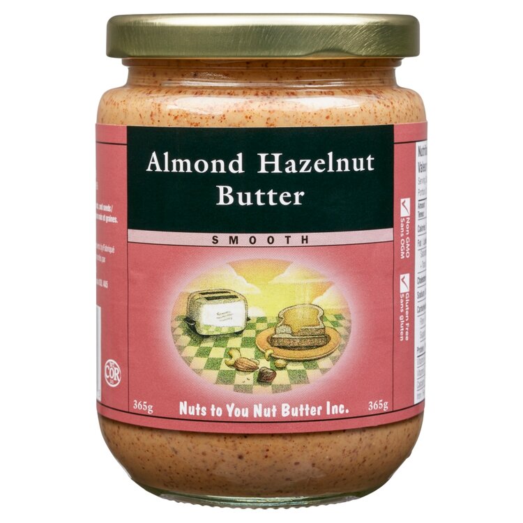 Nuts To You Almond Hazelnut Butter (356g) - Lifestyle Markets