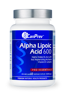 CanPrev Alpha Lipoic Acid 600 (60 VCaps) - Lifestyle Markets