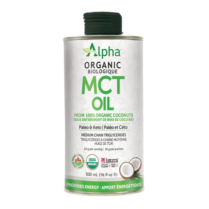 Alpha Organic MCT Oil - Lifestyle Markets
